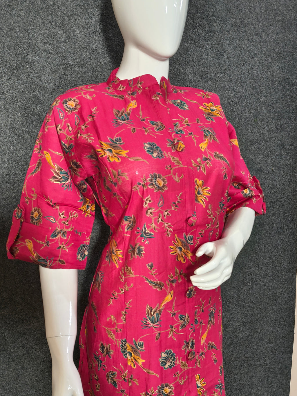 Pink Floral Printed Long Co-ord Set